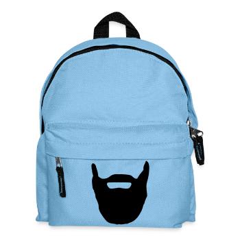 Beard - Kids' Backpack - light blue - Front
