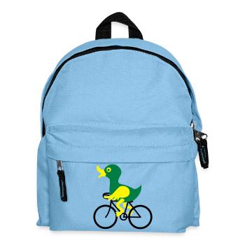 bike - Kids' Backpack - light blue - Front