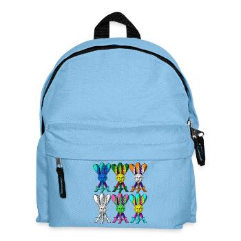 BE DIFFERENT AND TRADITIONAL - Kids' Backpack - light blue - Front
