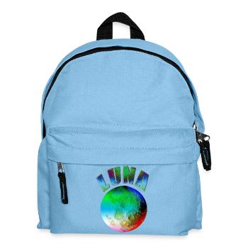 Luna Moon Rainbow - Kids' Backpack - light blue - Front