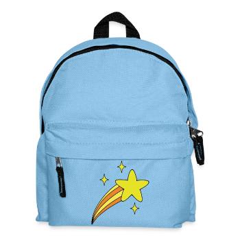 Étoile avec queue - Sac à dos Enfant - bleu clair - Devant
