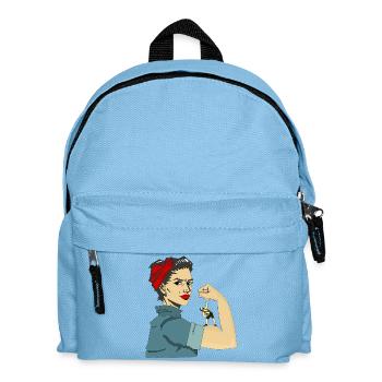 STRONG WOMEN - Kids' Backpack - light blue - Front