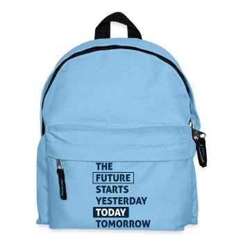 The Future starts Today - Kids' Backpack - light blue - Front