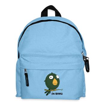You bird - Kids' Backpack - light blue - Front