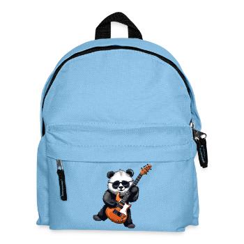 guitare, guitariste, jouer de la guitare - Sac à dos Enfant - bleu clair - Devant