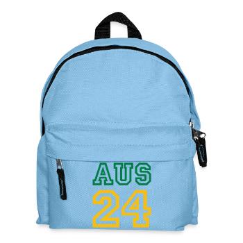 Australia Australien - Kids' Backpack - light blue - Front