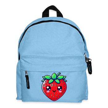 Strawberry Strawberries - Kids' Backpack - light blue - Front
