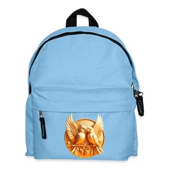 Médaille (03) - Sac à dos Enfant - bleu clair - Devant