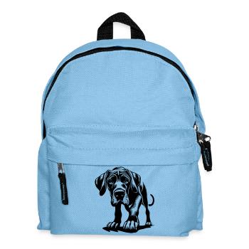 Great Dane - Kids' Backpack - light blue - Front