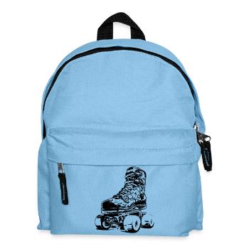 Roller Skates - Kids' Backpack - light blue - Front