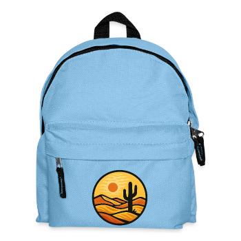 Mirage du désert - Sac à dos Enfant - bleu clair - Devant
