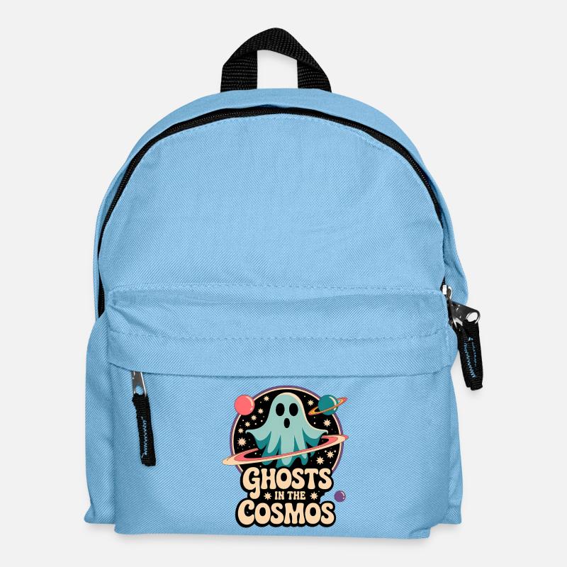 Geister im Kosmos Space Design - Kinder Rucksack - Hellblau