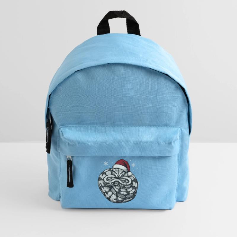 King Python Christmas Ball Python Snake Kids' Backpack