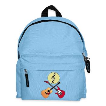Die Kraft der Musik - Kinder Rucksack - Hellblau - Vorne