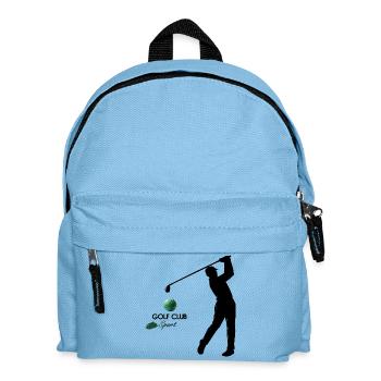 Golf - Kinder Rucksack - Hellblau - Vorne