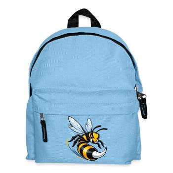 Guêpe dynamique en vol - Sac à dos Enfant - bleu clair - Devant