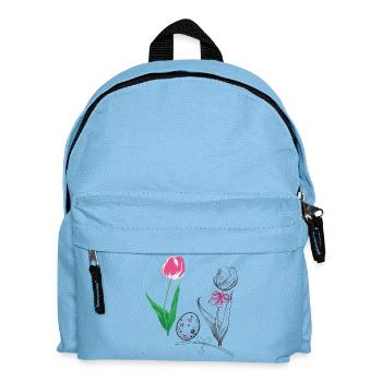  Ostern - Kinder Rucksack - Hellblau - Vorne