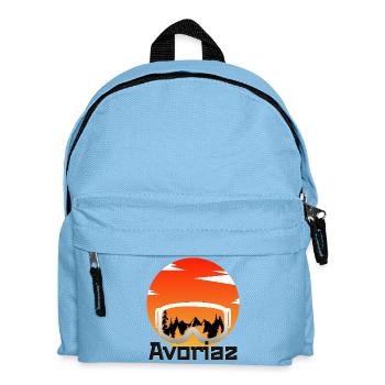 Avoriaz - Kids' Backpack - light blue - Front