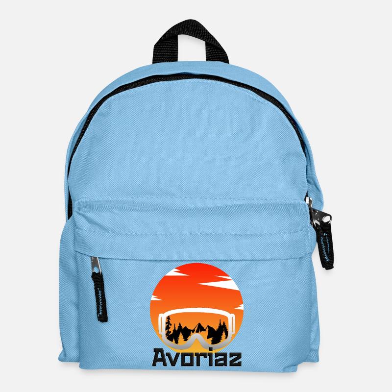 Avoriaz - Kinder Rucksack - Hellblau