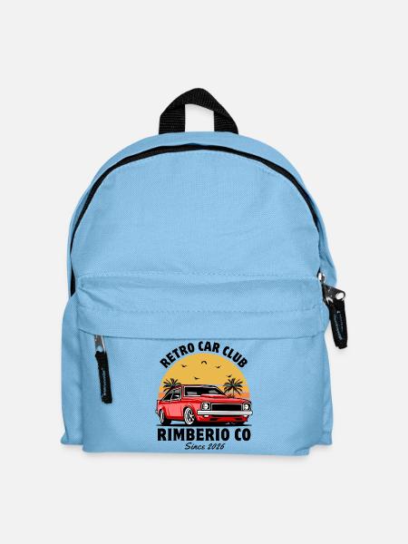 Car clubs - Kids' Backpack - light blue