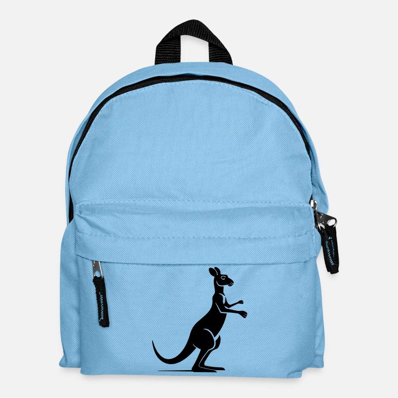Känguru - Kinder Rucksack - Hellblau