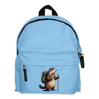 Marmot hiker on trek - Kids' Backpack - light blue - Front