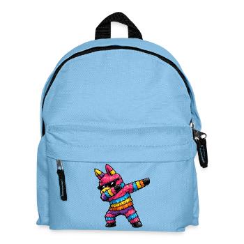 Tamponnement de la piñate - Sac à dos Enfant - bleu clair - Devant