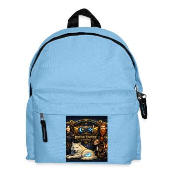 T-shirt de bannière de jeu - Sac à dos Enfant - bleu clair - Devant