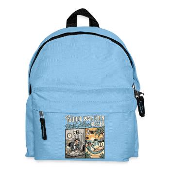 KI Experte - Kinder Rucksack - Hellblau - Vorne