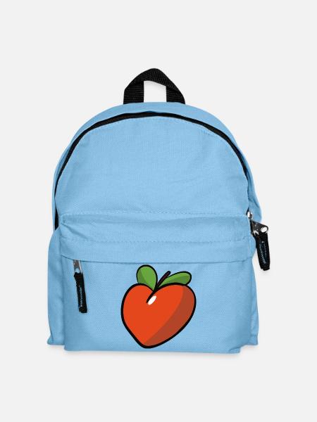 Peche_coeur - Kids' Backpack - light blue