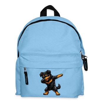 Tamponnement de Beauceron - Sac à dos Enfant - bleu clair - Devant