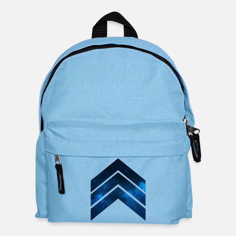 Blue Galaxy - Kinder Rucksack - Hellblau