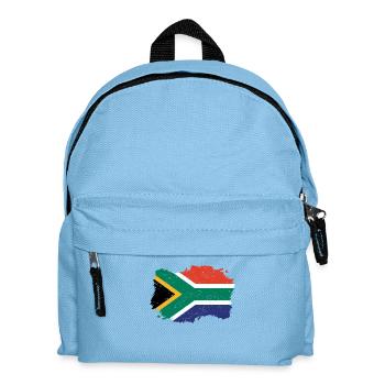 Roots drapeau pays d'origine Afrique du Sud .png - Sac à dos Enfant - bleu clair - Devant