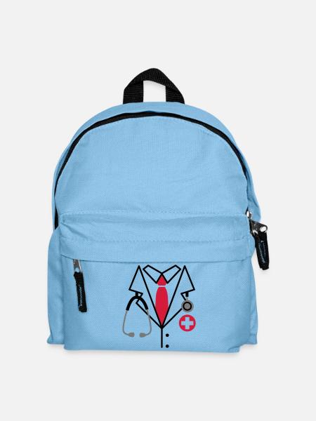Médecin - Sac à dos Enfant - bleu clair