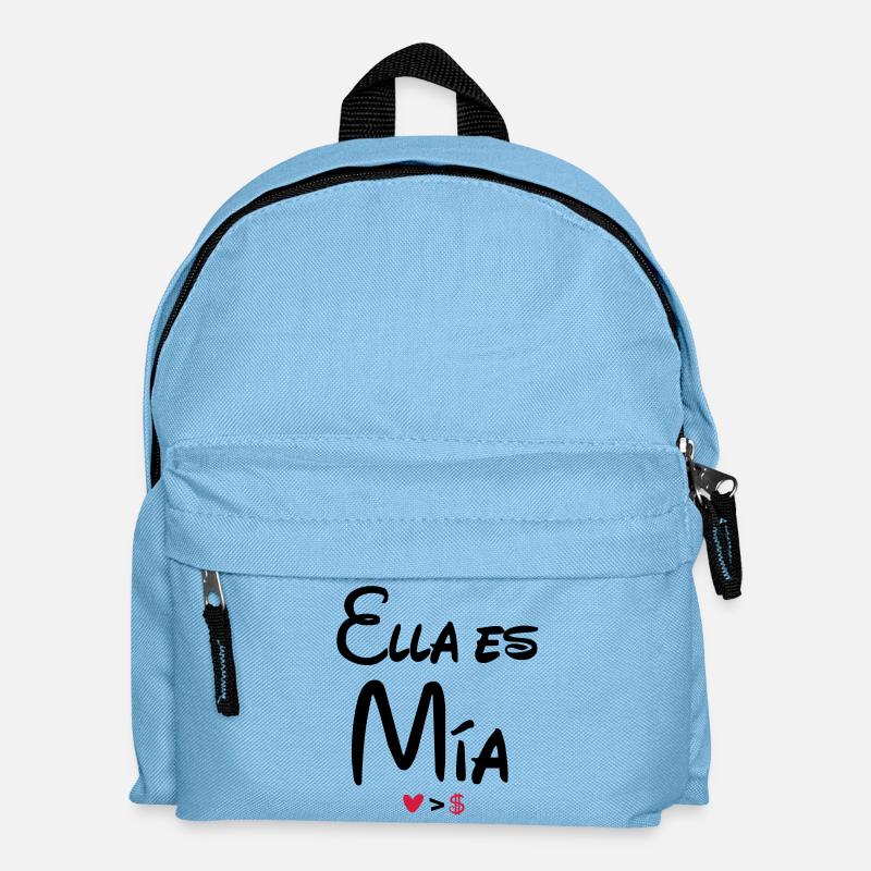 ella_es_mia - Sac à dos Enfant - bleu clair