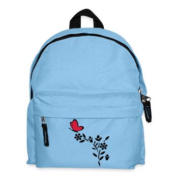 Usine de coeur de papillon - Sac à dos Enfant - bleu clair - Devant