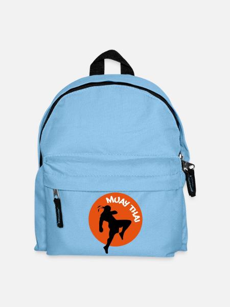 muay5 - Kids' Backpack - light blue