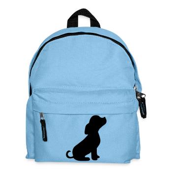 dog - Kids' Backpack - light blue - Front