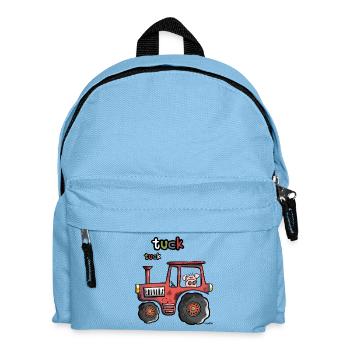 Porg conduire un tracteur - Sac à dos Enfant - bleu clair - Devant