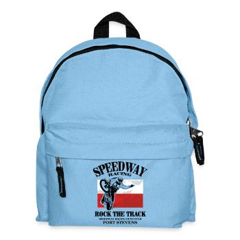 Speedway - Poland Flag - Kids' Backpack - light blue - Front