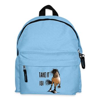 Take It Isi - Kinder Rucksack - Hellblau - Vorne