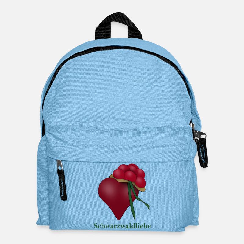 Schwarzwaldliebe - Kinder Rucksack - Hellblau
