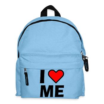 I love me - Sac à dos Enfant - bleu clair - Devant