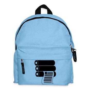 Printing logo - Kids' Backpack - light blue - Front