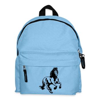 Etalon frison 01 s - Sac à dos Enfant - bleu clair - Devant
