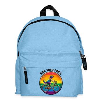 Roulez avec fierté - Sac à dos Enfant - bleu clair - Devant