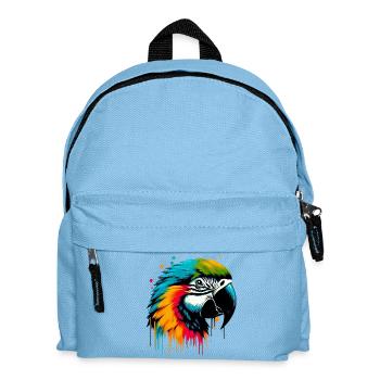 Perroquet - Sac à dos Enfant - bleu clair - Devant