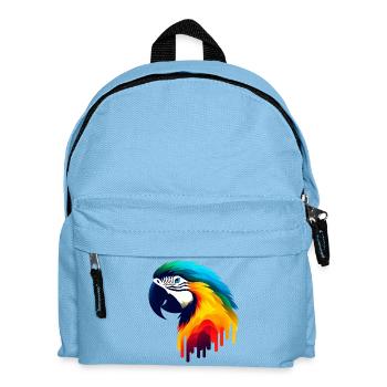 Parrot - Kids' Backpack - light blue - Front