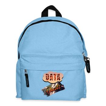 Data Dude - Kids' Backpack - light blue - Front