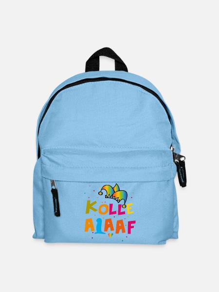 Kölle Alaaf Karneval - Kinder Rucksack - Hellblau